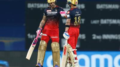 Virat Kohli - Mohammed Siraj - Faf Du Plessis - IPL 2022: Unlucky '205' Comes Back To Haunt RCB In Clash Against PBKS - sports.ndtv.com -  Bangalore