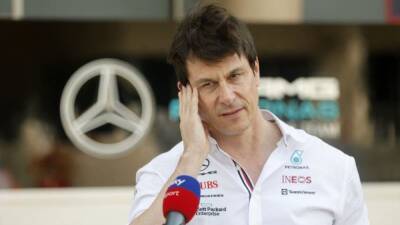 Max Verstappen - Lewis Hamilton - Toto Wolff - George Russell - Charles Leclerc - Mercedes' situation is no fun at all, says Wolff - channelnewsasia.com - Saudi Arabia - Bahrain -  Jeddah -  Milton