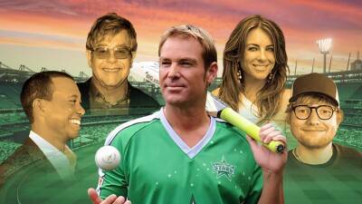 Shane Warne was a cricket star, but his famous friends most remember him for his 'big heart'