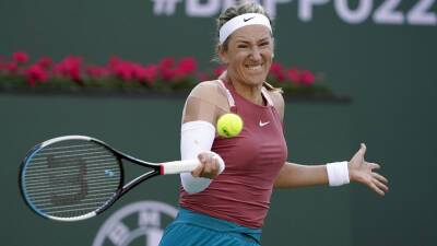 Victoria Azarenka storms off court during match against 16-year-old at Miami Open, cites stress