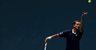 Naomi Osaka - Roberto Bautista Agut - Iga Swiatek - Carlos Alcaraz - Pedro Martinez - Alex De-Minaur - U.S.Open - Miami Open - Alison Riske - Tennis-Medvedev reaches last 16 in Miami, Brooksby up next - msn.com - Russia - Croatia - Spain - Usa - Australia - county Miami - India - Greece
