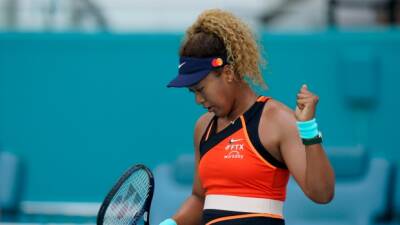 Naomi Osaka - Danielle Collins - Alison Riske - Osaka makes Miami quarterfinals, says she's more grateful - tsn.ca - Australia - Florida - county Miami - Melbourne - county Garden