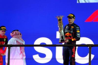 Verstappen edges out Leclerc for Saudi Arabian Grand Prix victory after intense battle in Jeddah