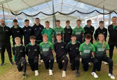 The Canterbury Academy prepare for trip to Spain by using Kent Cricket's marquee with sessions led by Phil Relf and former captain David Fulton