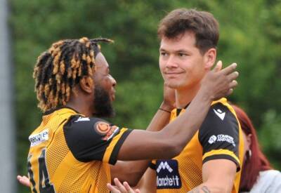 Maidstone United striker Alfie Pavey speaks about his loan recall from Dover Athletic
