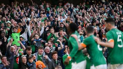 Houghton: Irish players and fans feeding off each other
