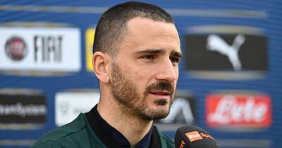 Leonardo Bonucci apologises for state of Italy changing room with cigarette butts found