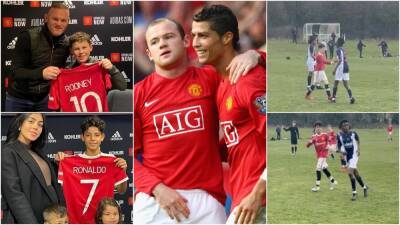 Cristiano Ronaldo Jr and Kai Rooney making impact at Man Utd youth level