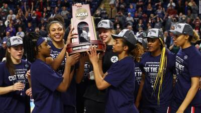UConn women's basketball survives NC State in double overtime to advance to 14th straight Final Four