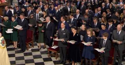 queen Elizabeth Ii II (Ii) - Prince Andrew accompanies Queen Elizabeth II at Prince Philip's memorial service in first appearance after sex case settlement - manchestereveningnews.co.uk - county Prince George - Charlotte