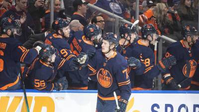 Ryan McLeod scores 2, Oilers top Coyotes for 7th straight home win