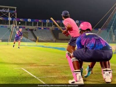Watch: Sanju Samson Receives Wicketkeeping Training From Kumar Sangakkara Ahead Of IPL 2022 Match Against SRH