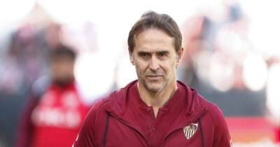 Sevilla boss Julen Lopetegui speaks out on future after Man Utd interest