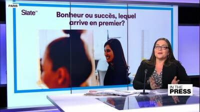 'What comes first: Happiness or success?' - france24.com - France - New York