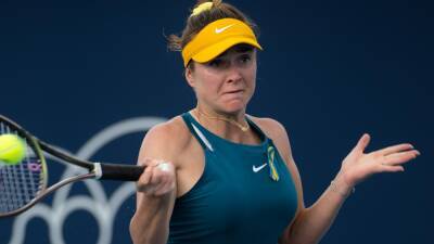 Elina Svitolina taking break from tennis after 'extremely difficult' time following Russia's invasion of Ukraine
