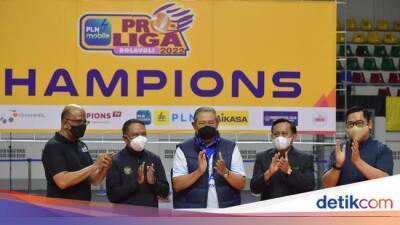 Proliga 2022 Sukses, SBY: Terima Kasih Menpora, PBVSI, dan Proliga - sport.detik.com - Indonesia - Vietnam