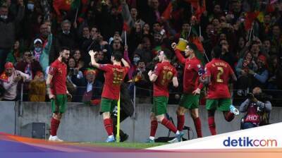 Bruno Fernandes - Nuno Mendes - Portugal Vs Makedonia Utara: Ronaldo Cs Menang 2-0, Lolos ke Piala Dunia 2022 - sport.detik.com - Portugal