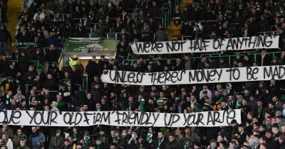 James Bisgrove - Celtic fans display 'not half of anything' banner as club told to shove Rangers Australia friendly - msn.com - Qatar - Australia