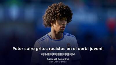 Miguel Indurain - Sonidos de mono y un cántico racista lamentable de los ultras del Atleti al madridista Peter - en.as.com - Madrid