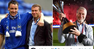 John Terry - 'The best owner in the world': Terry pays tribute to Abramovich - msn.com - Russia - Ukraine