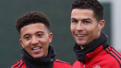 Cristiano Ronaldo and Manchester United stars tune up for derby showdown - in pictures