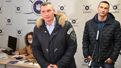Klitschko brothers rally support against 'war on all civilians'