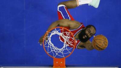 Tyrese Maxey - Bryce Harper - Harden delights fans in Philly home debut - 7news.com.au - Australia - New York - county Eagle - county Wells