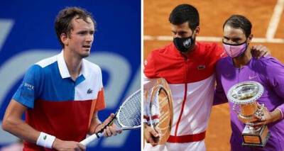 Novak Djokovic, Rafael Nadal and Roger Federer comment made as Medvedev ends reign