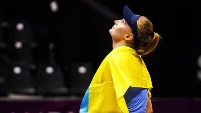 'The hardest match of my life emotionally' - Ukraine's Dayana Yastremska on tennis during Russia invasion