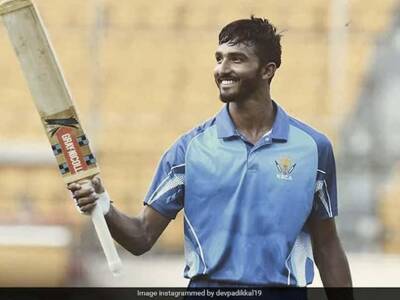 Devdutt Padikkal - Ranji Trohpy: Devdutt Padikkal's Unbeaten 161 Carries Karnataka To 293 For 3 vs Pondicherry - sports.ndtv.com