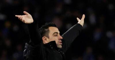 Soccer-Xavi has red-hot Barcelona primed for late-season run