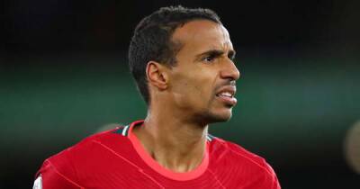 Joel Matip's wife sends one-word Premier League plea to Liverpool supporters