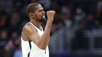 Brooklyn Nets' Kevin Durant says he's back after missing 21 games