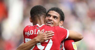 Morgan Gibbs-White is showing one Sheffield United youngster the route to a bright future