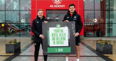 Manchester United launch academy mental health awareness month with Harry Maguire help