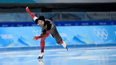 Canada's Dubreuil leads after 2 races at speed skating worlds