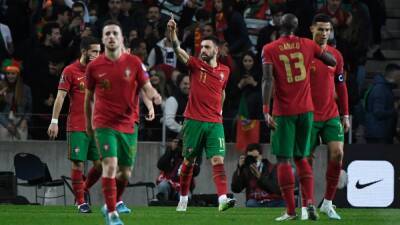 Bruno Fernandes Brace Helps Portugal Beat North Macedonia To Qualify For 2022 World Cup