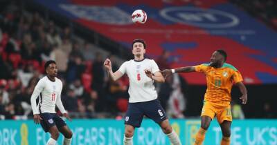 Harry Maguire told he performs better for England than Manchester United because of Declan Rice