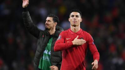 Cristiano Ronaldo heading for his fifth World Cup after Portugal victory