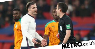 Jack Grealish - Serge Aurier - Jack Grealish reveals what he told referee in bizarre conversation after Serge Aurier red card - metro.co.uk - Manchester - Belgium - Ivory Coast