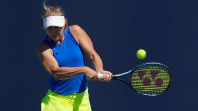 Nick Kyrgios - Belinda Bencic - Daria Saville - Daria Saville knocked out of Miami Open after loss to Belinda Bencic - abc.net.au - Switzerland - Australia - county Miami