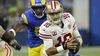 Jimmy Garoppolo - Kyle Shanahan - Trey Lance - Kyle Shanahan on possibly trading Jimmy Garoppolo: We'll do what's best for 49ers - foxnews.com - San Francisco -  San Francisco - Los Angeles -  Inglewood