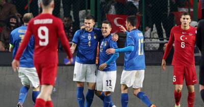 Turkey 2-3 Italy: Azzurri put their World Cup humiliation behind them