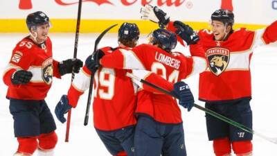 Panthers' Lomberg, Huberdeau pot 2 goals each in back-and-forth win over Canadiens
