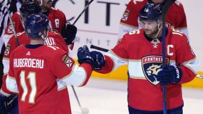 Huberdeau, Lomberg lead Panthers past Canadiens