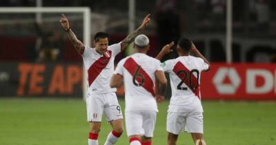 Soccer-Peru seal World Cup playoff berth with 2-0 win over Paraguay