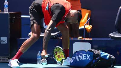 Teen star Alcaraz rolling in Miami but Kyrgios goes out with bang