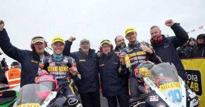 Davey Todd and Conor Cummins lead charge for Padgett’s Honda at North West 200