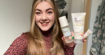 I tried five products from the Superdrug Vitamin E skincare range and they were all under £5