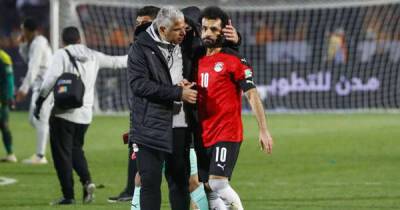 Virgil van Dijk reacts to Mohamed Salah's World Cup heartbreak in live TV interview